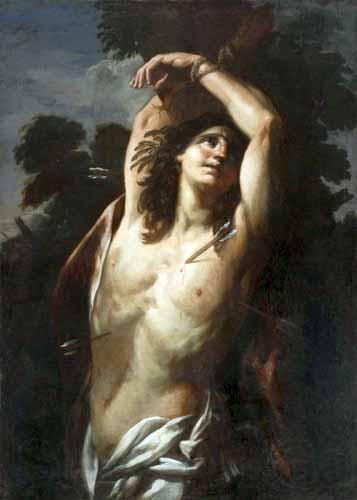 Giacinto Diano The Martyrdom of St Sebastian France oil painting art